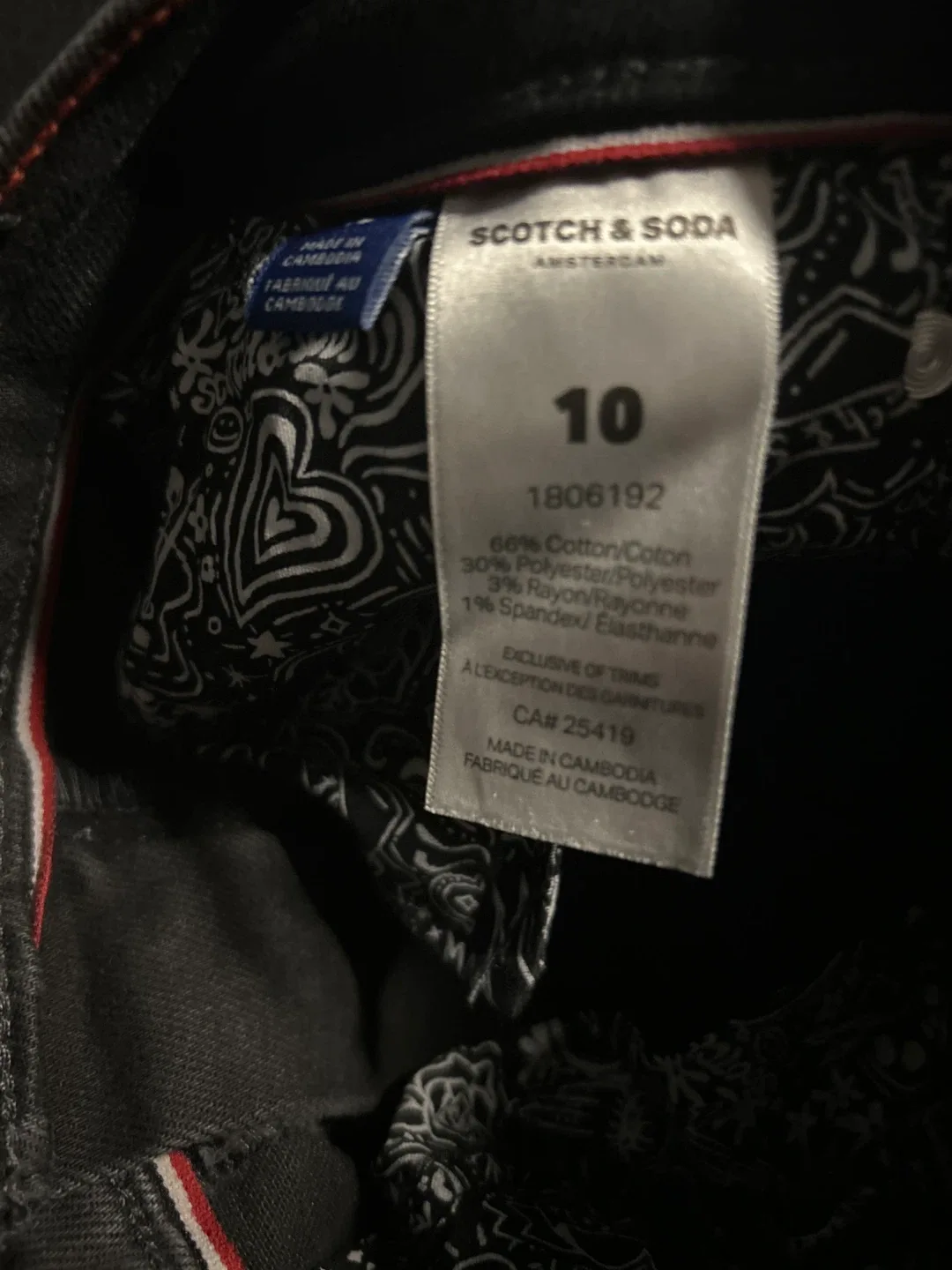 Scotch & Soda Amsterdam Jeans - Size 10 image indicator(3)