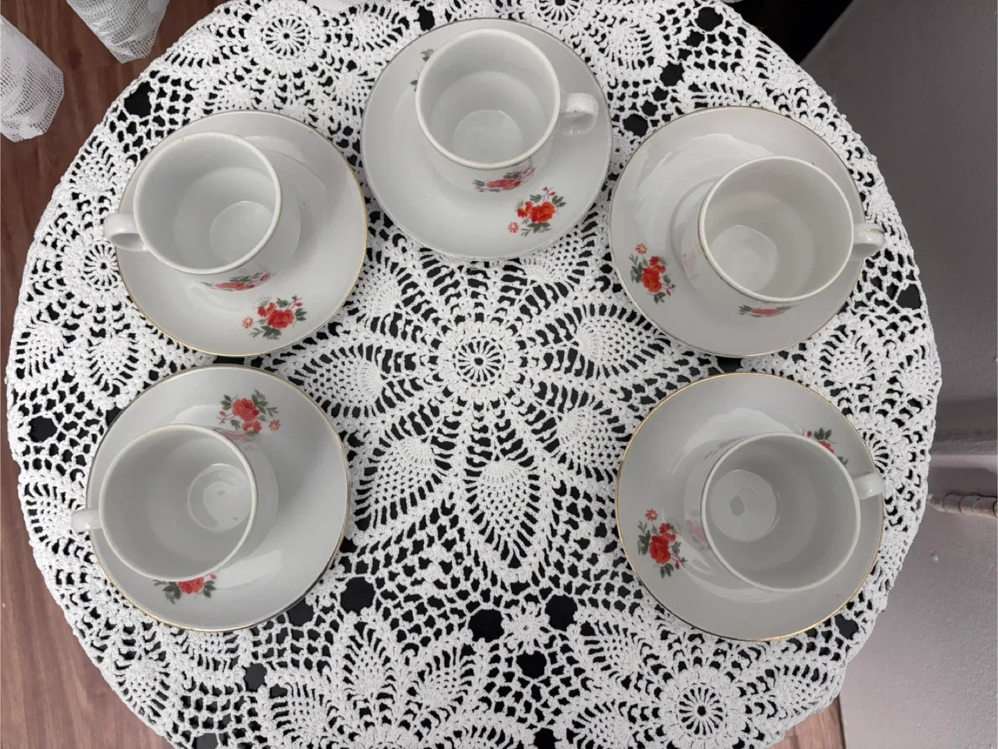 Vintage Tea Cup & Saucer Set image indicator(3)