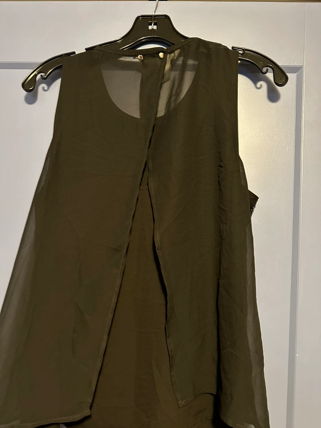 H&M Black Sleeveless Top - Size 8 - photo 2