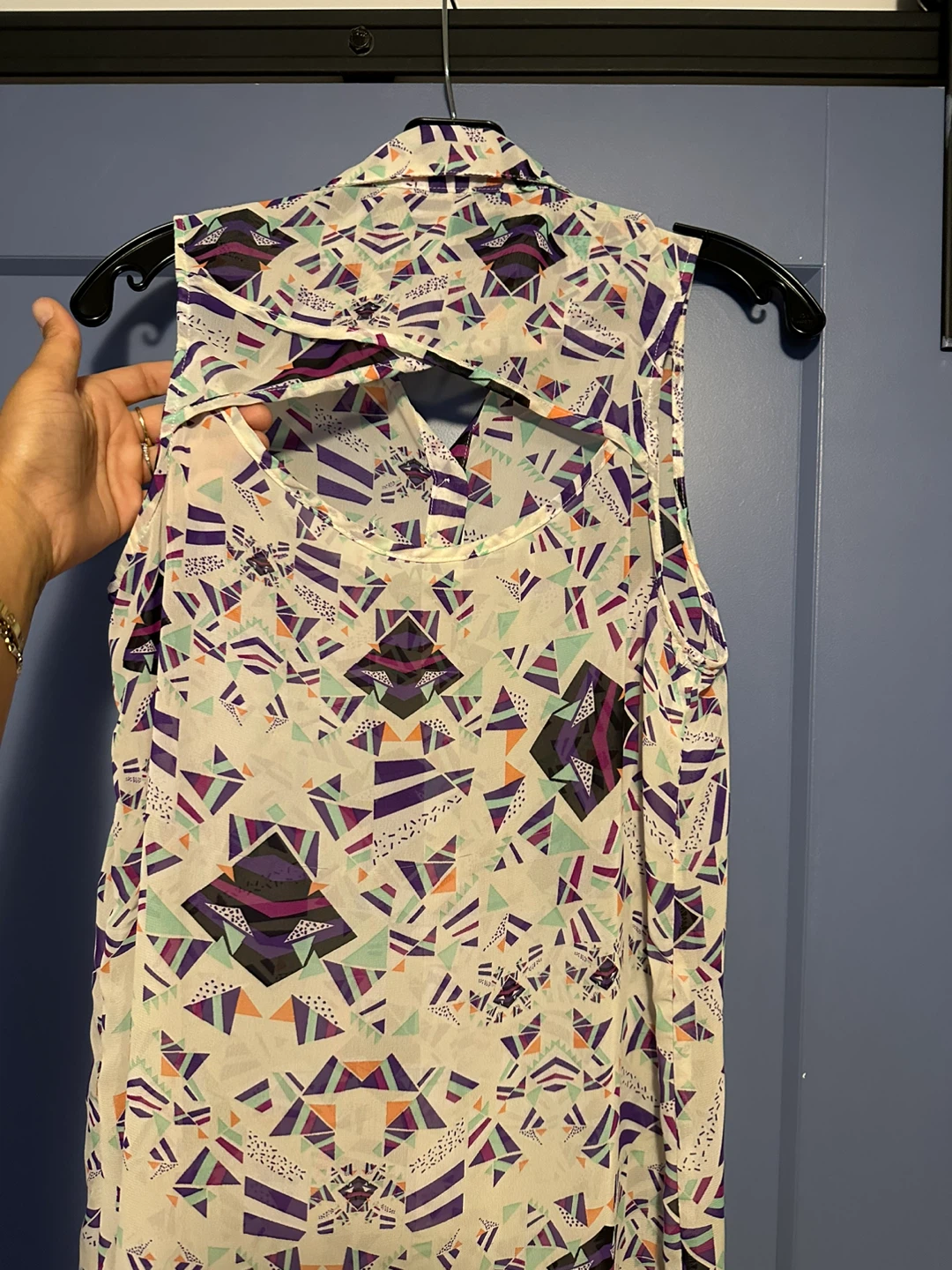 Streetwear Society Sleeveless Blouse - Size S - photo 2
