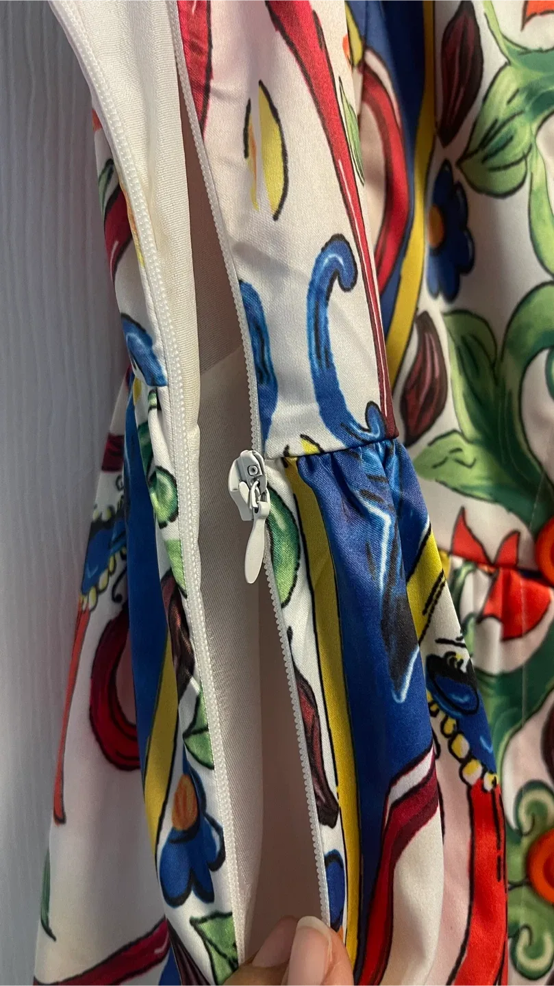 Yishang Floral Print Dress - Size L image indicator(3)