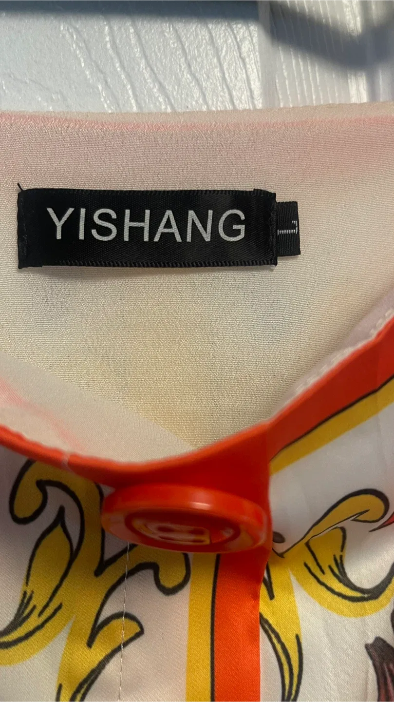 Yishang Floral Print Dress - Size L image indicator(2)