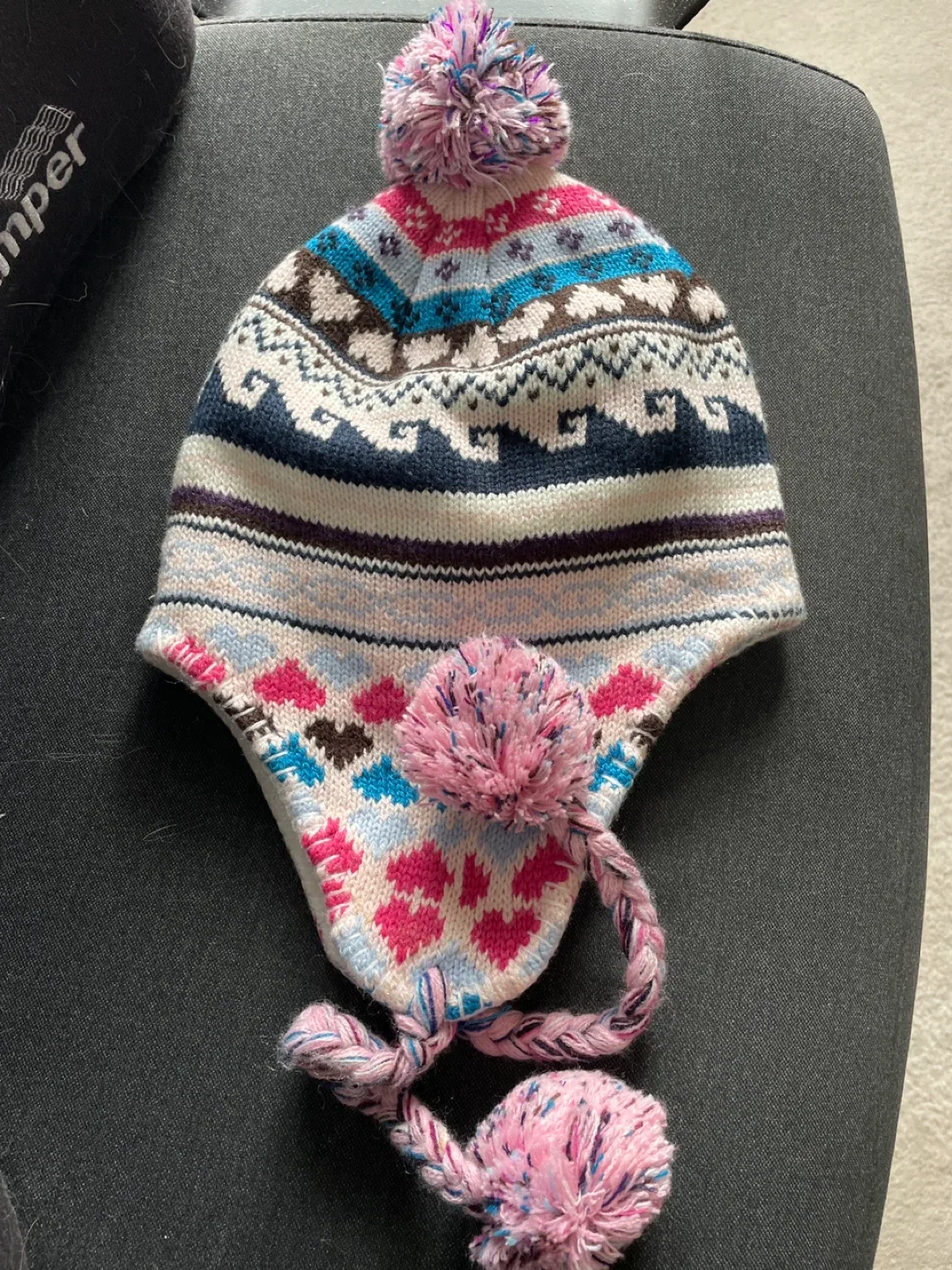 Brand newArdene Winter Hat with Pom Poms