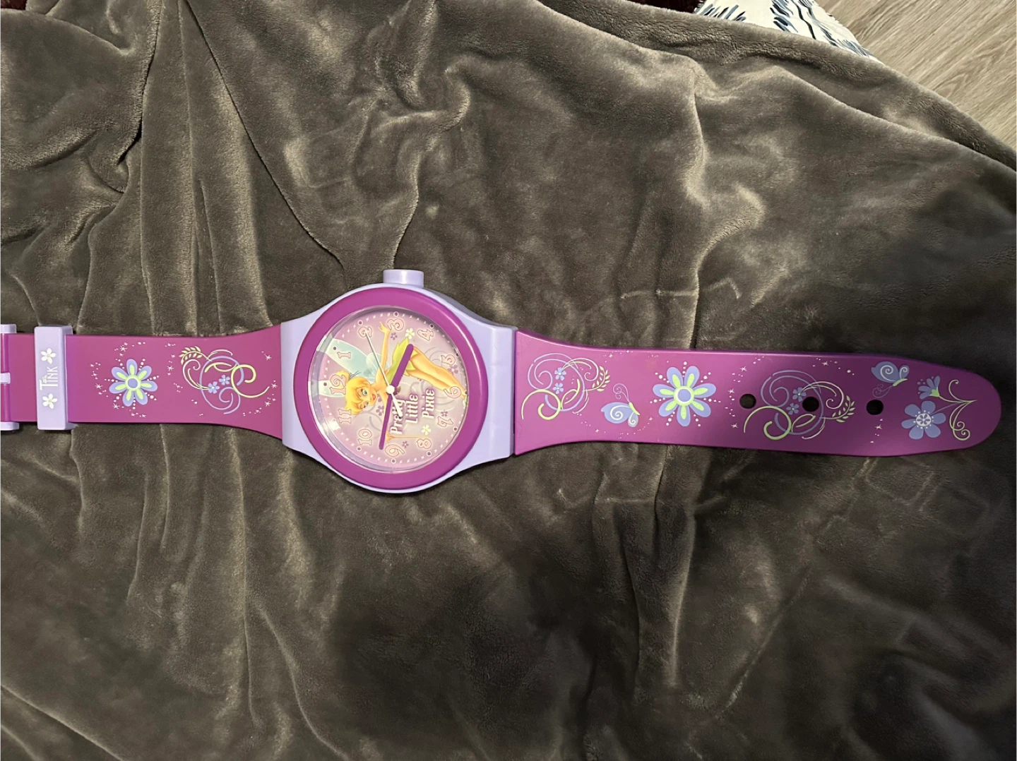 Disney Tinkerbell Kids' Watch clock - Purple - photo 2