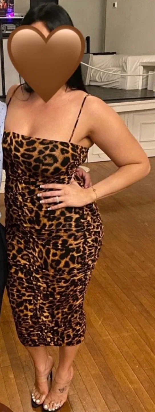 Leopard Print Dress