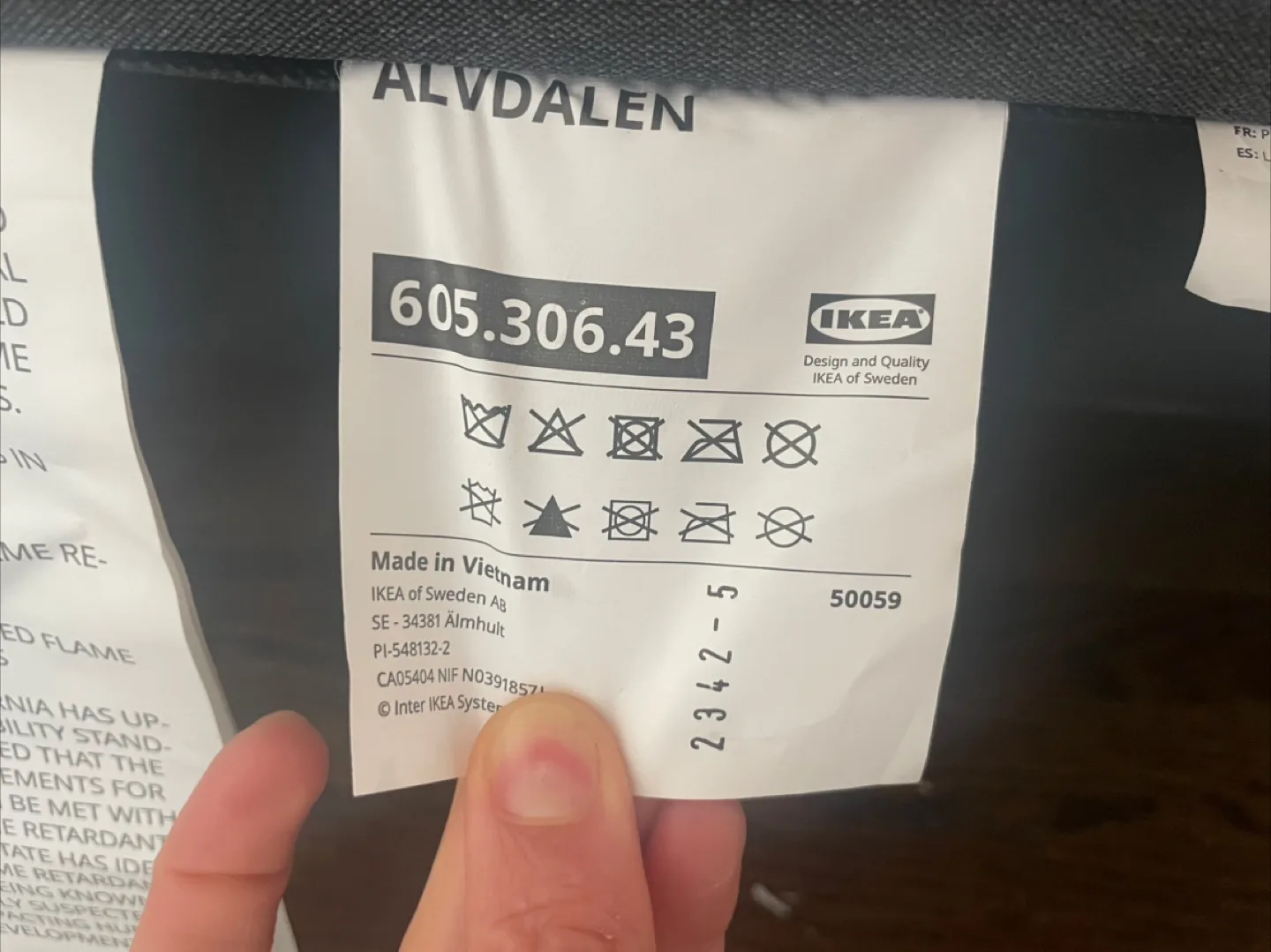 IKEA ALVDALEN sleeper sofa image indicator(5)