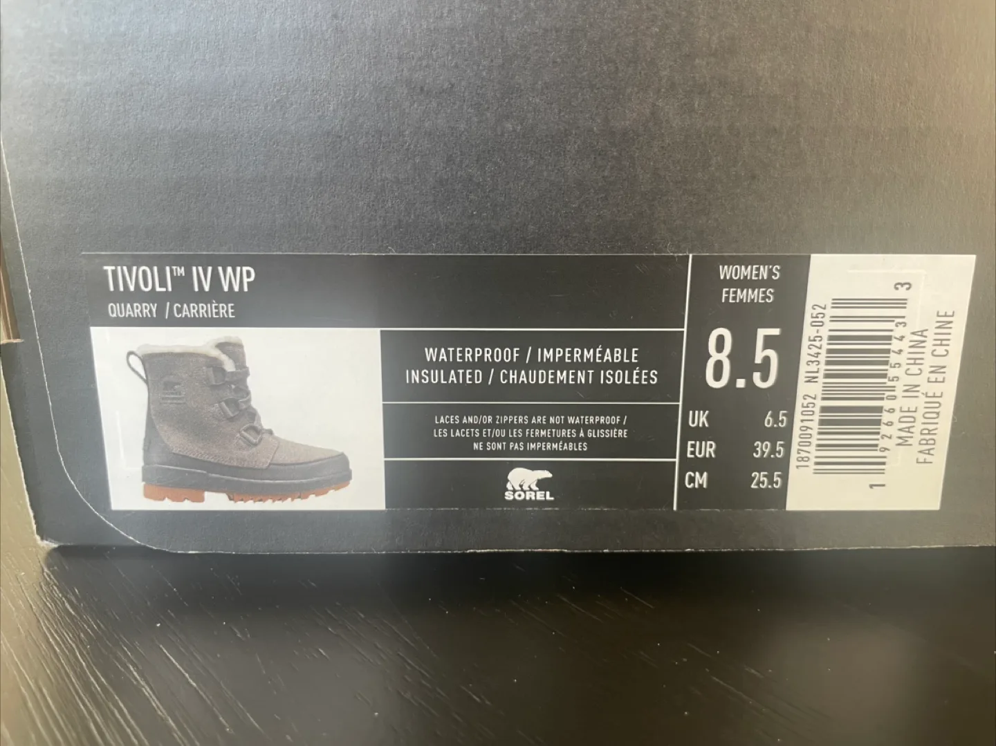 Sorel Tivoli boots size 8.5 image indicator(10)