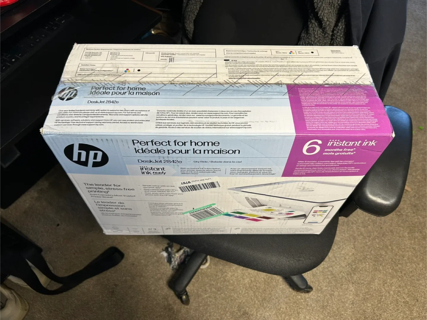 HP DeskJet 2842e Printer - Perfect for Home image indicator(2)