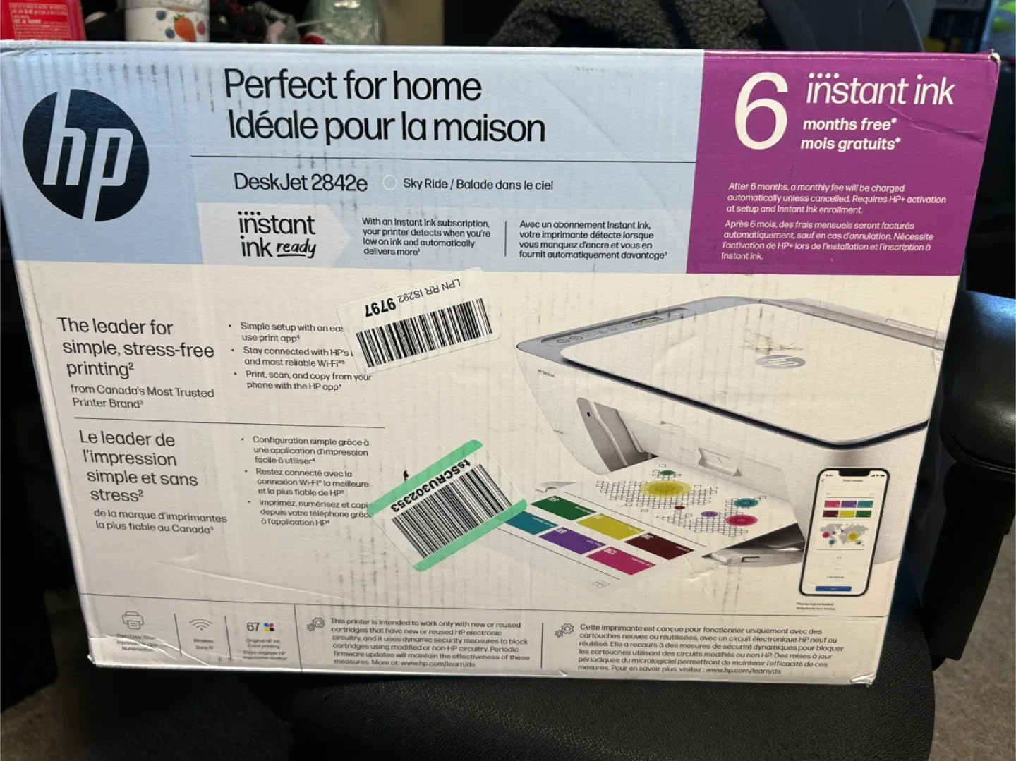 HP DeskJet 2842e Printer - Perfect for Home
