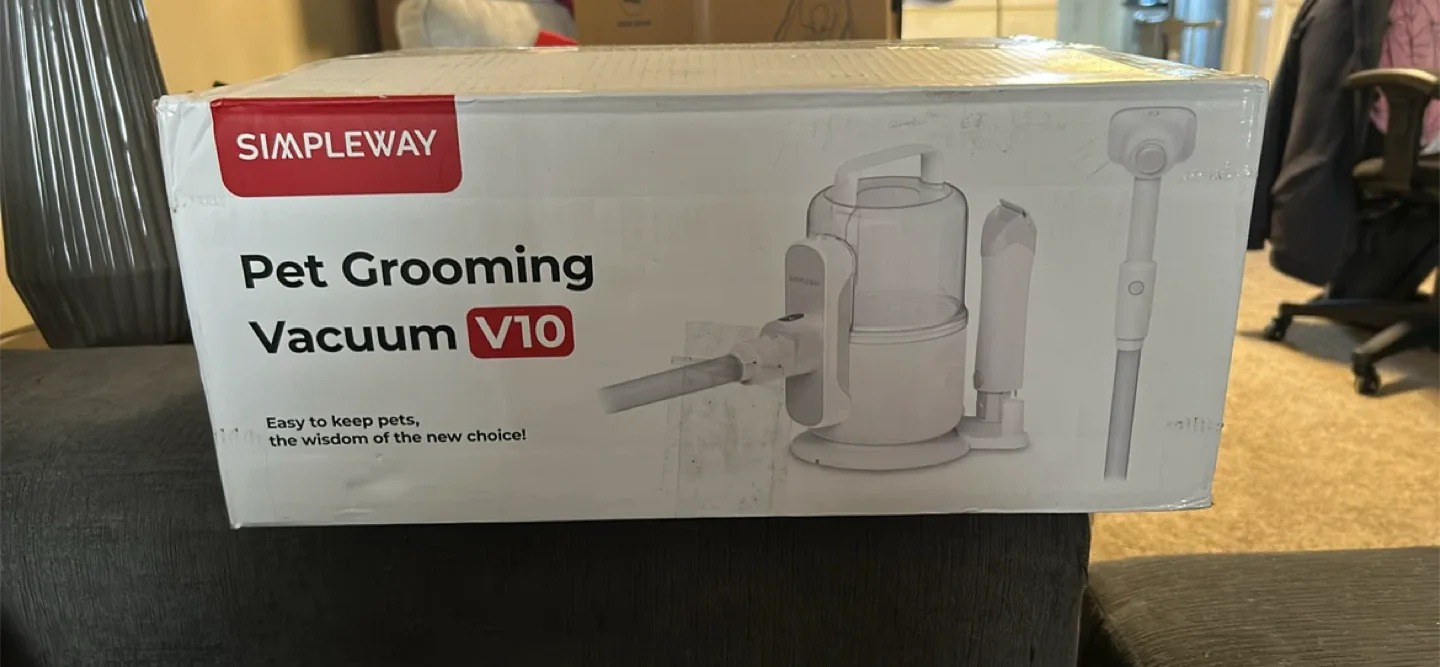 Simple Way Pet Grooming Vacuum V10 - New in Box!