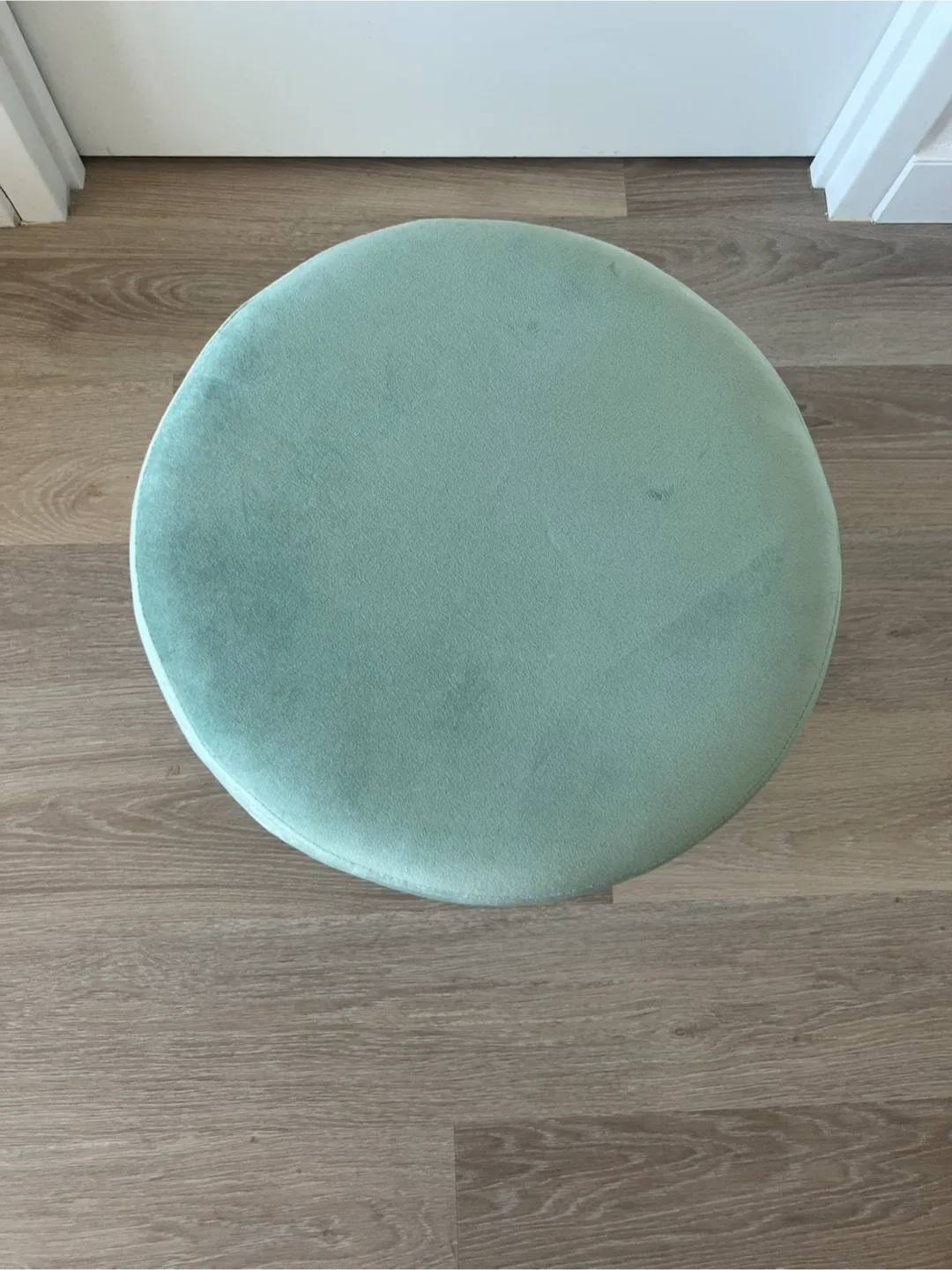 Plush Modern Ottoman / Accent Stool image indicator(3)