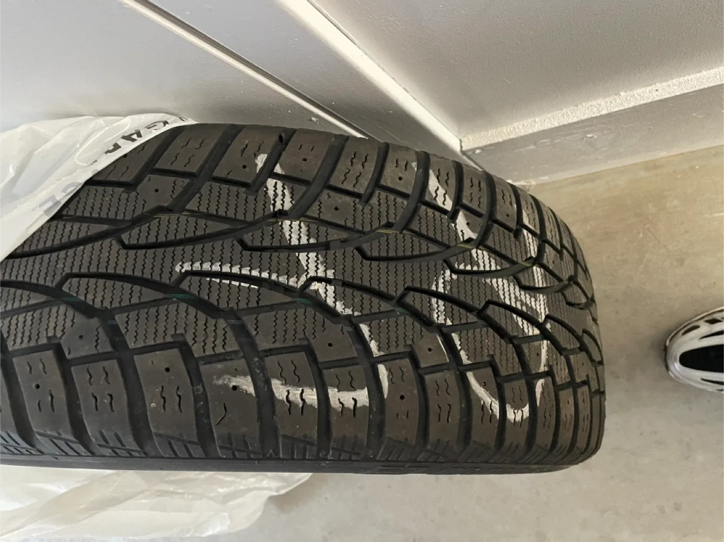 Snow Tires on rim