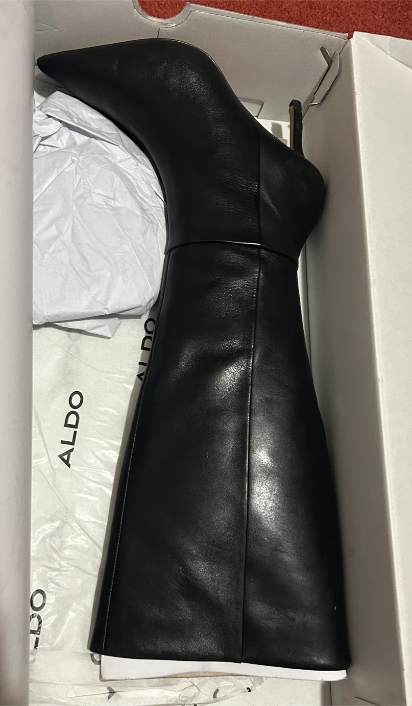 ALDO Black Knee High Boots - photo 3