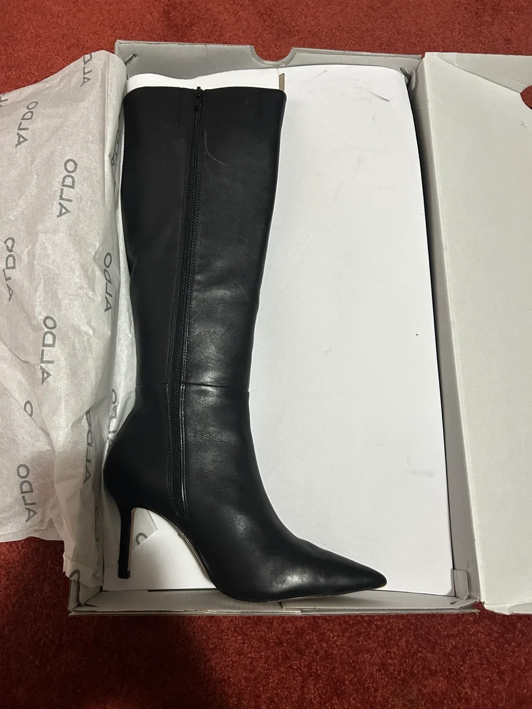 ALDO Black Knee High Boots