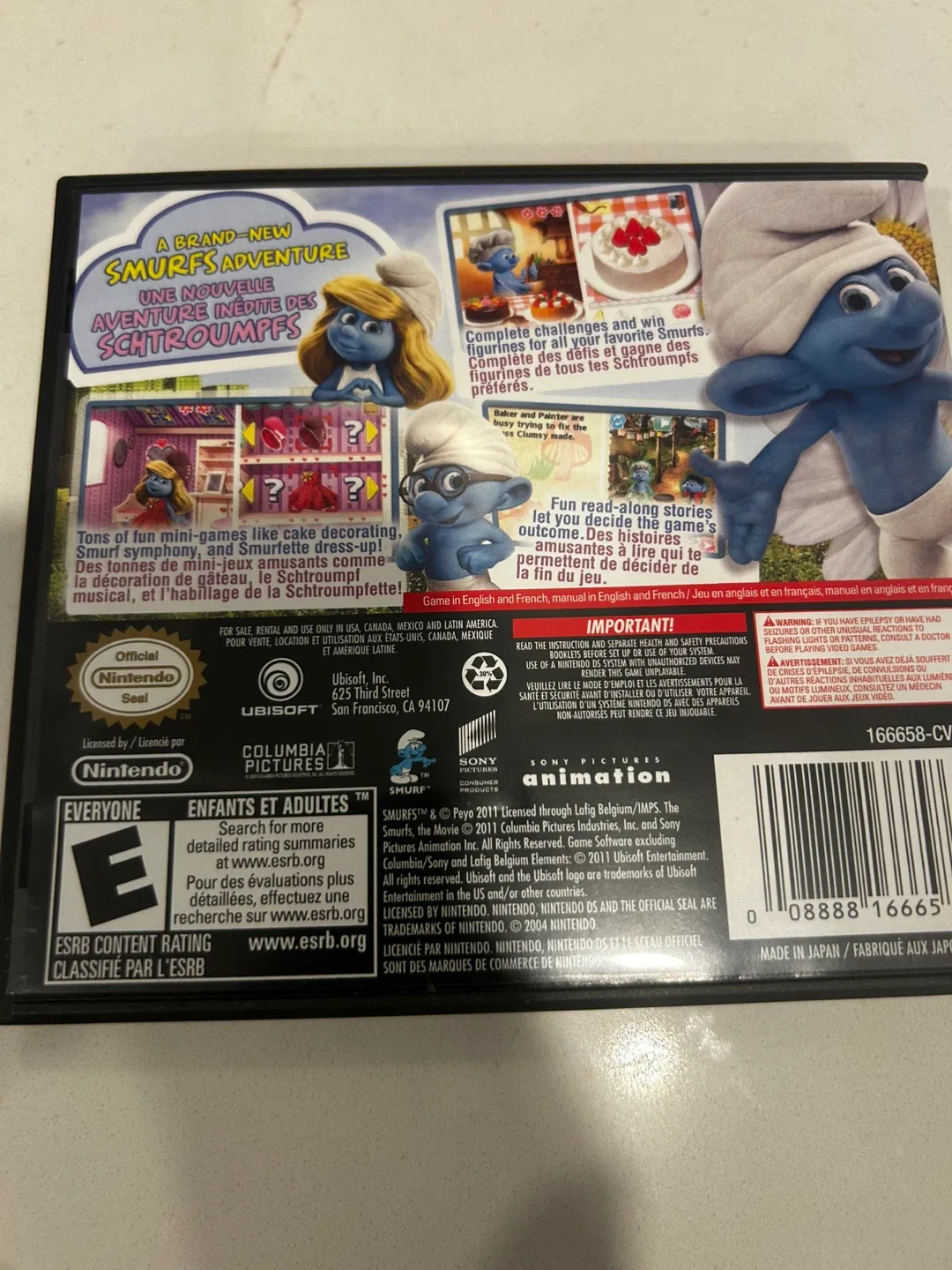 The Smurfs Nintendo DS Game image indicator(2)