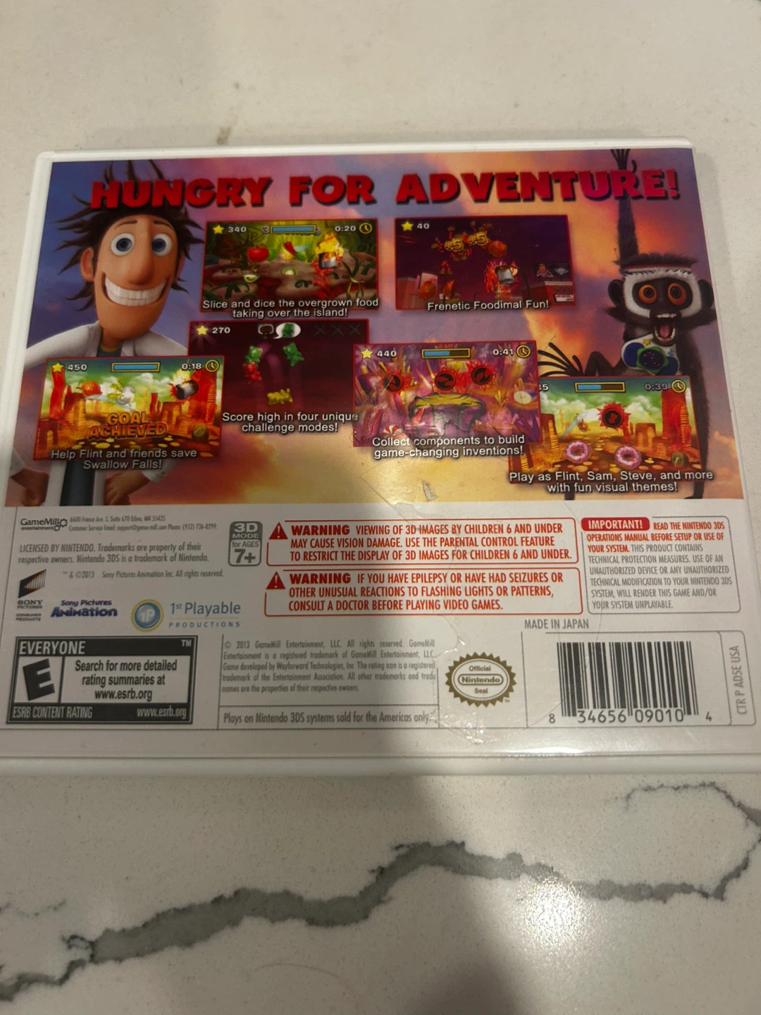 Cloudy with a Chance of Meatballs 2 for Nintendo 3DS - photo 2