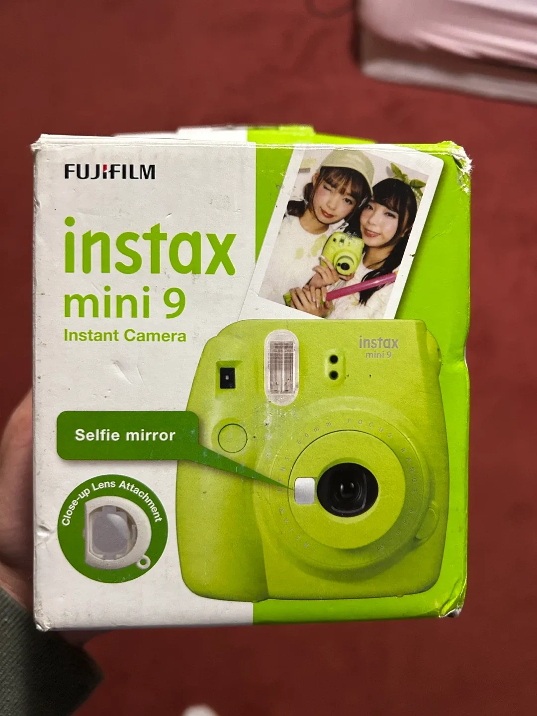 Fujifilm Instax Mini 9 Instant Camera - Lime Green