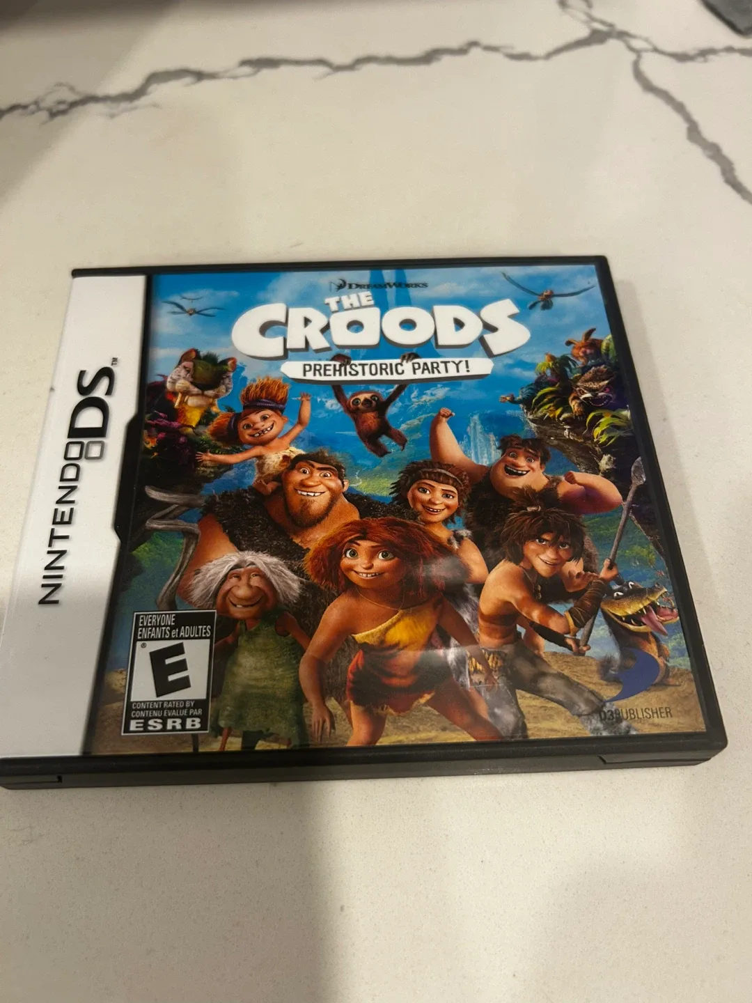 The Croods: Prehistoric Party! Nintendo DS Game