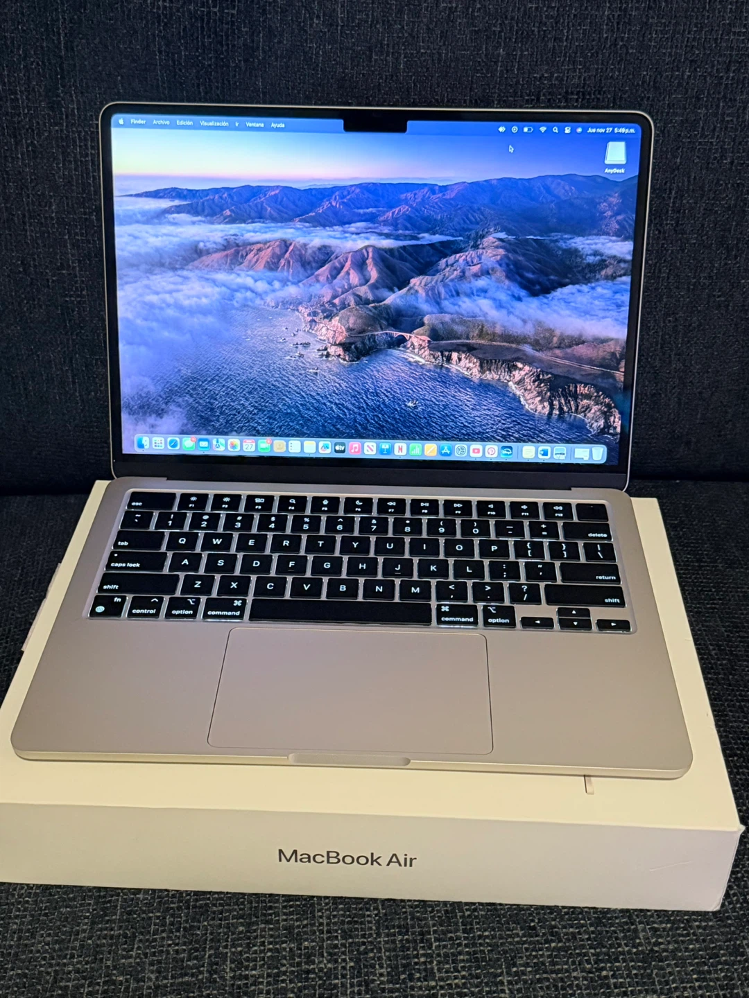 MacBook Air M2 16GB memory 256 - photo 5
