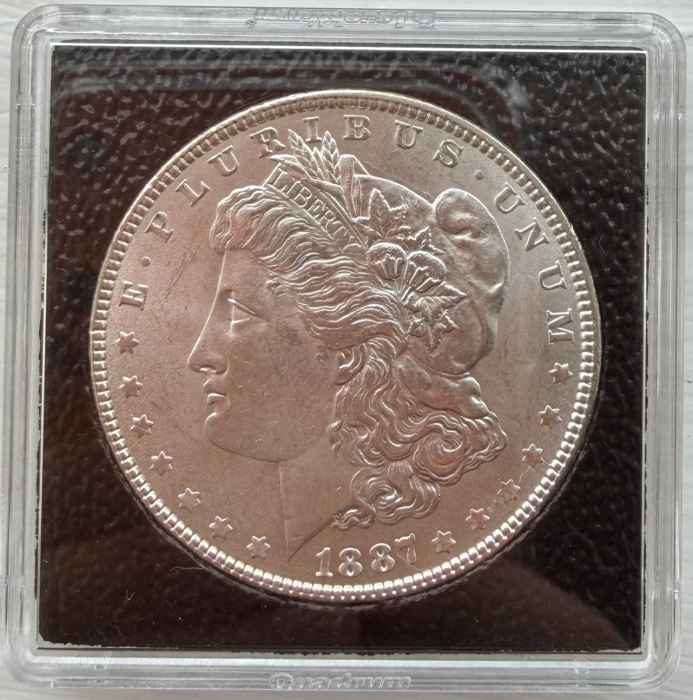 1887 US MORGAN SILVER DOLLAR