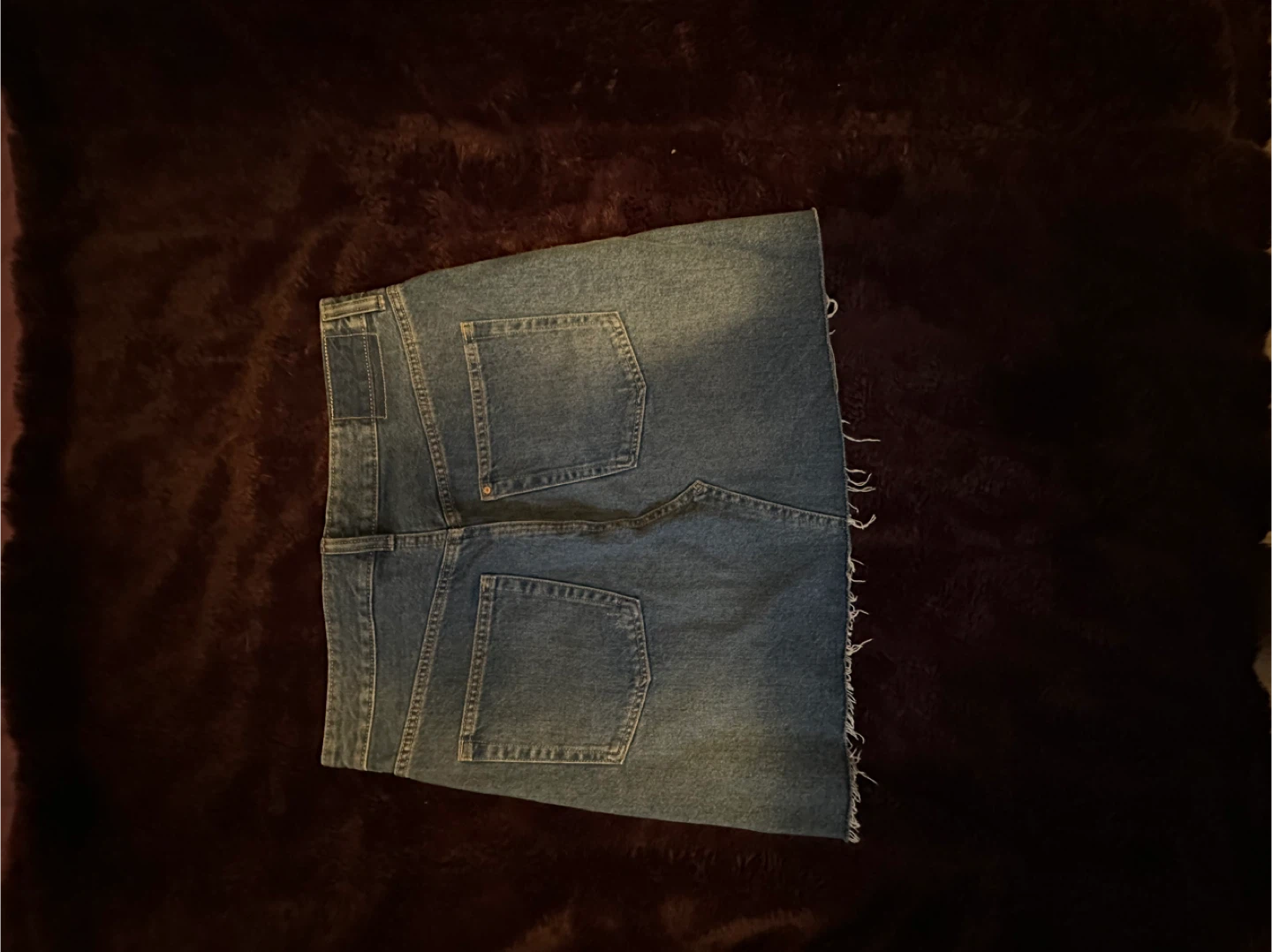 Garage Denim  high wasted Mini Skirt size 10 - photo 3