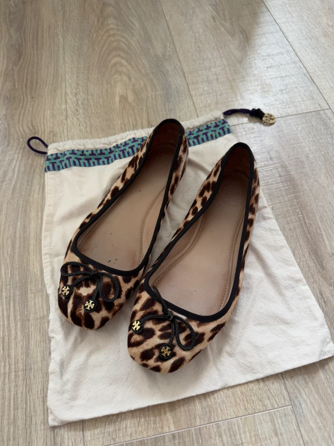 Tory Burch Ballet Flats - Leopard Print sz 7.5