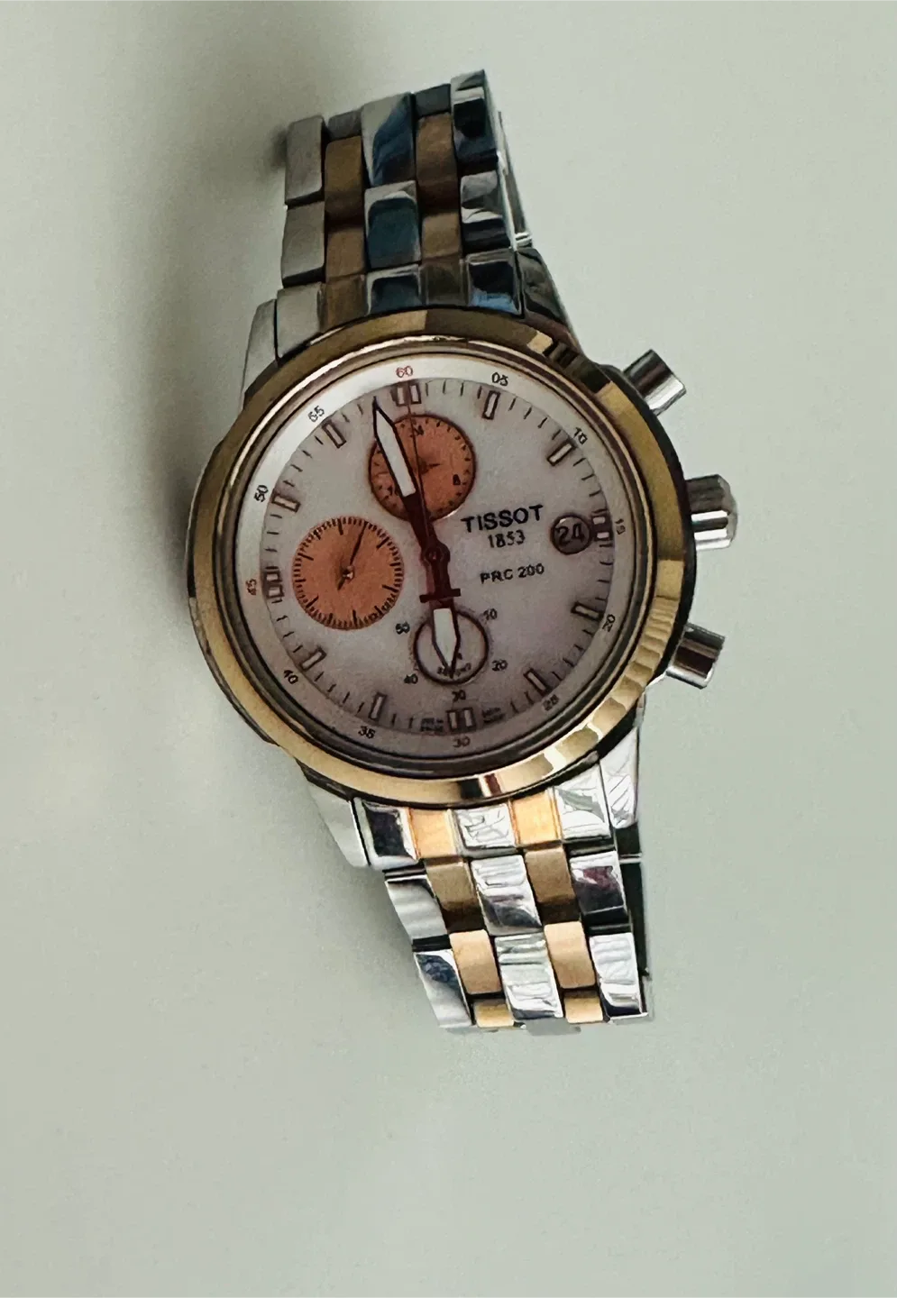 Tissot Two-Tone Watch for women, Size-S/M