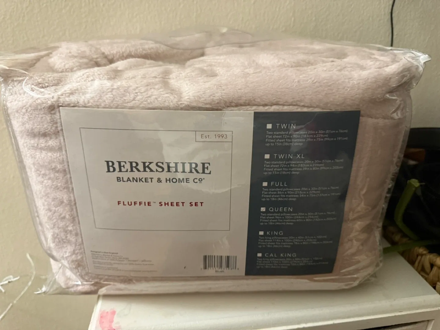 Berkshire Blanket Fluffie Sheet Set - Full