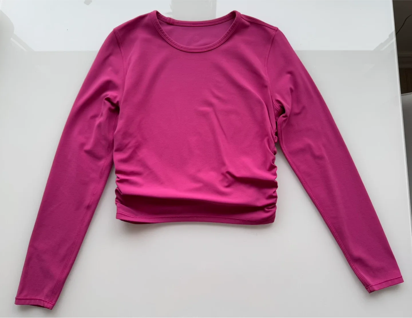 Lululemon All It Takes Nulu Long-Sleeve Shirt - Size 6