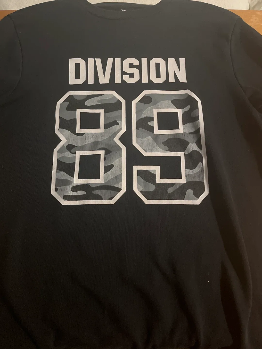Division 89 Black Crewneck Sweatshirt