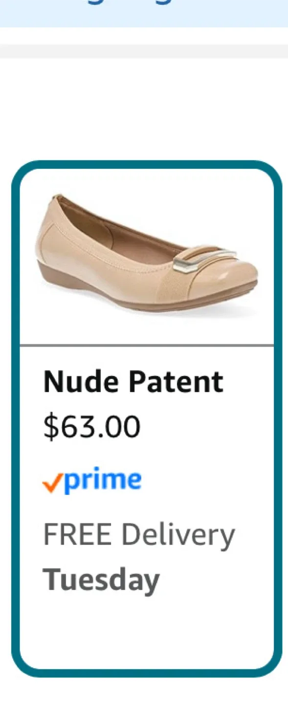 Anne Klein Women's Ballet Flats - Nude Patent