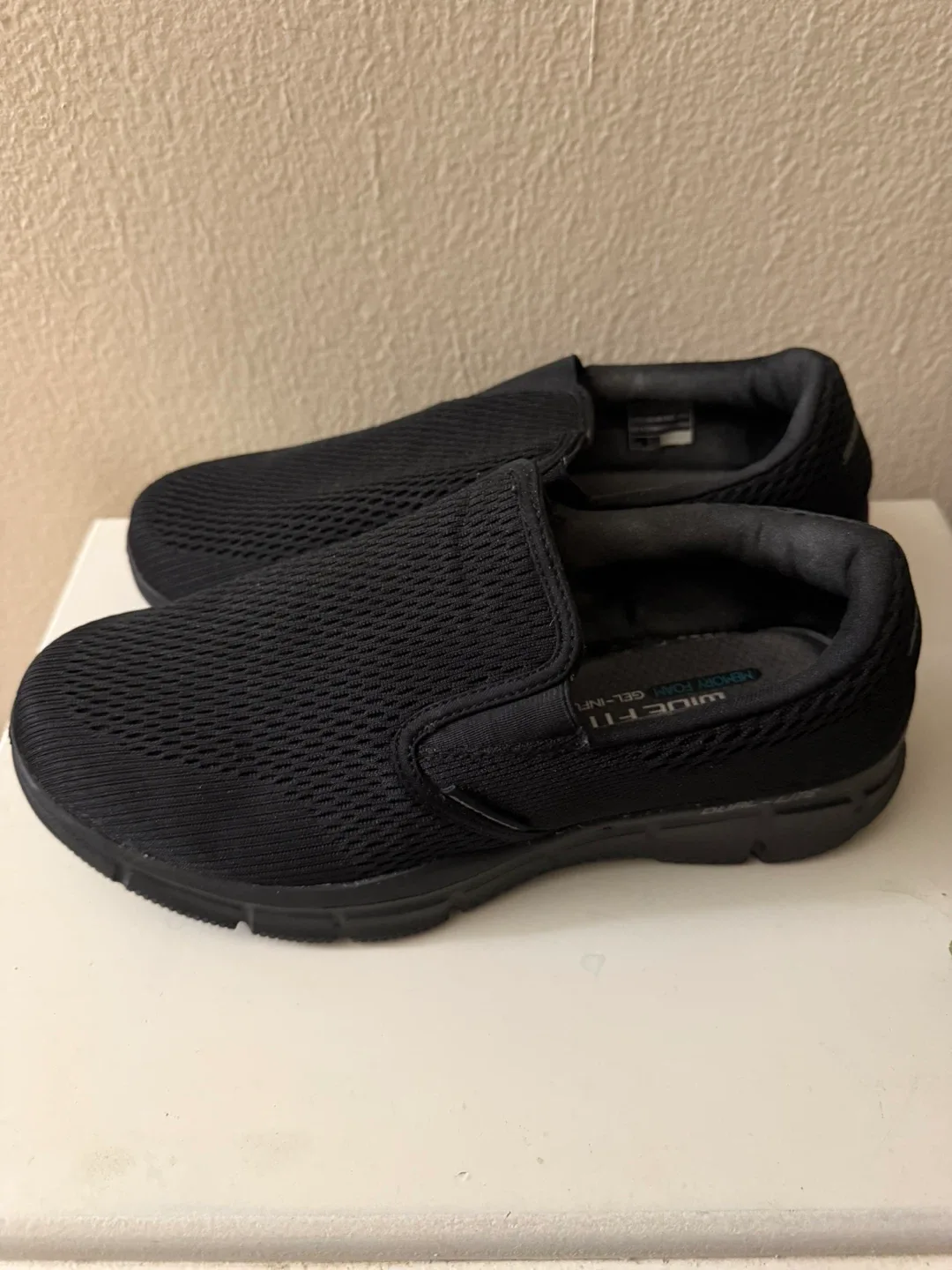 Skechers Slip-ins Mens Black Shoes
