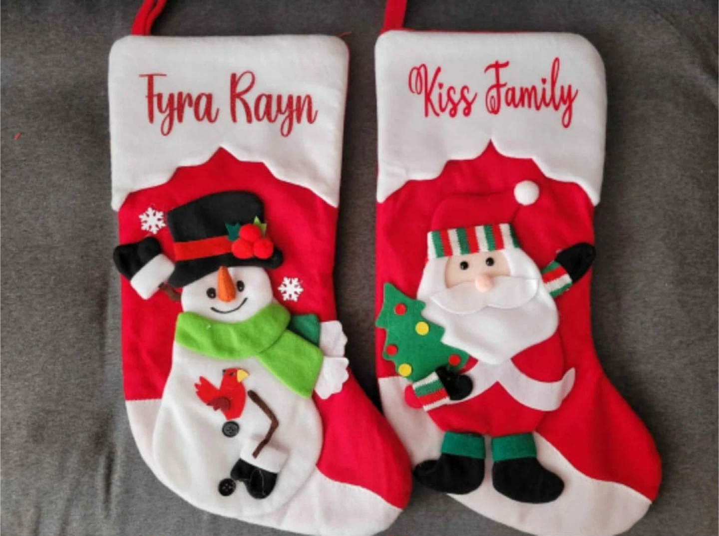 Personalized Christmas Stockings - Assorted Designs - photo 3