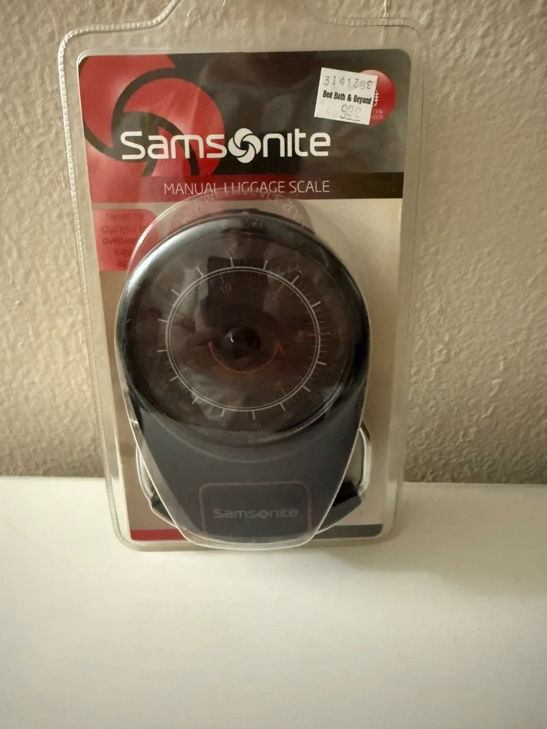 New Samsonite Manual Luggage Scale