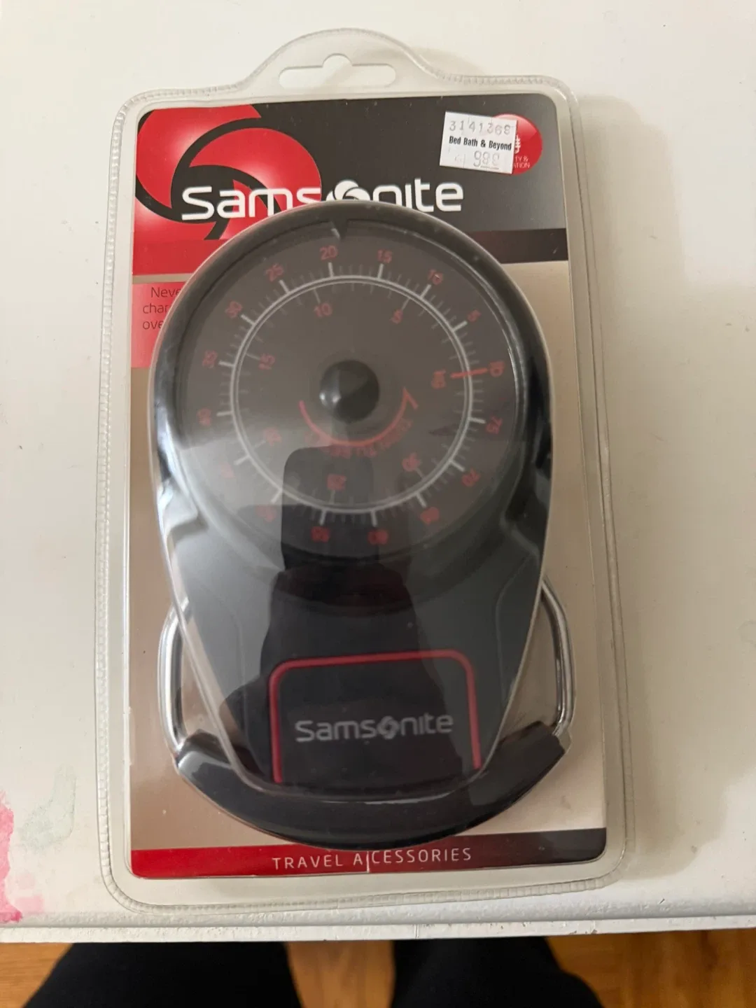 New Samsonite Manual Luggage Scale image indicator(2)
