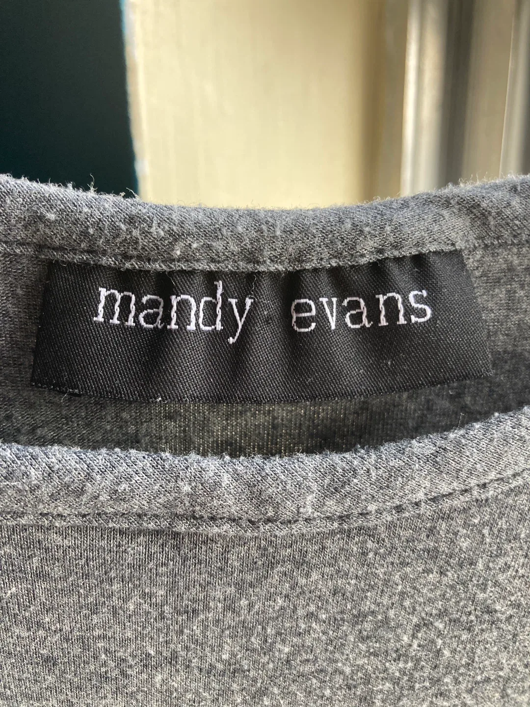 Mandy Evans Grey Top - Size S