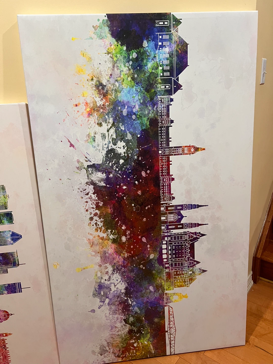 Colorful Montreal Canvas Art - photo 2