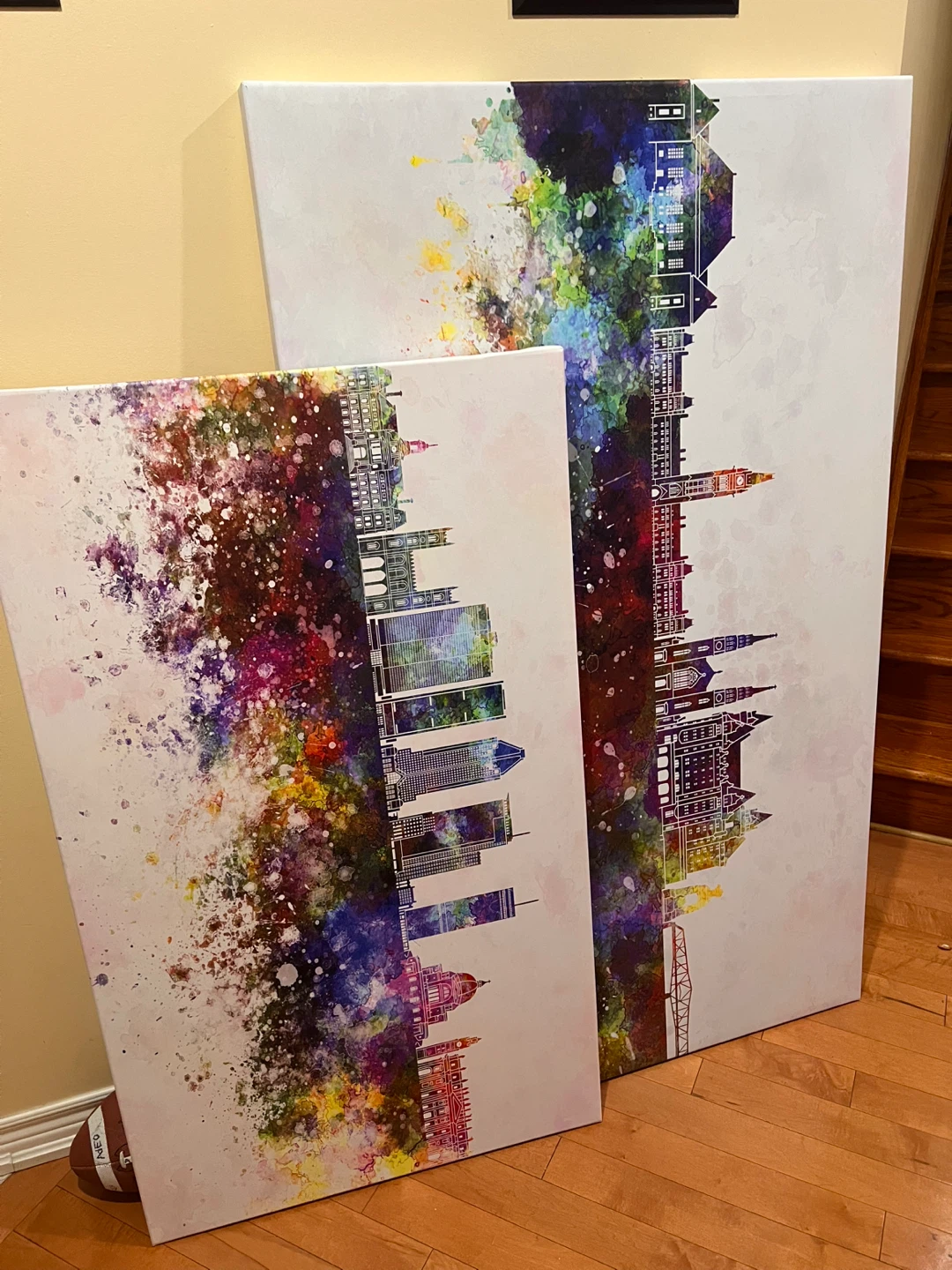 Colorful Montreal Canvas Art
