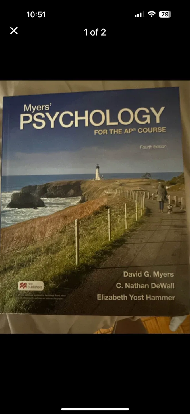 Myers' Psychology for the AP Course