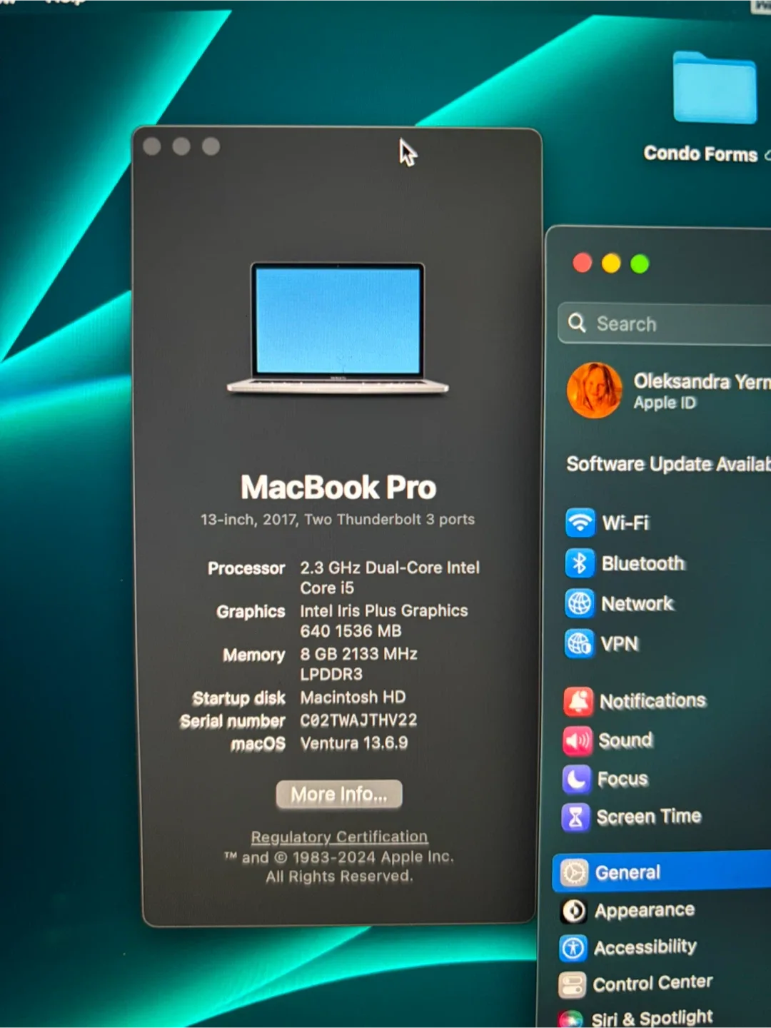 MacBook Pro 13-inch, 2017, 2.3 GHz Dual-Core Intel Core i5 image indicator(3)