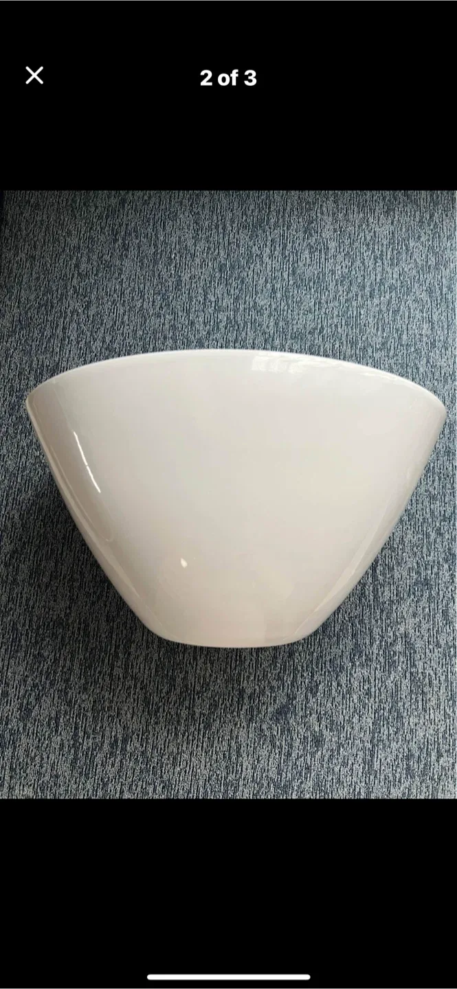 White Oval Bowl - Made in Germany