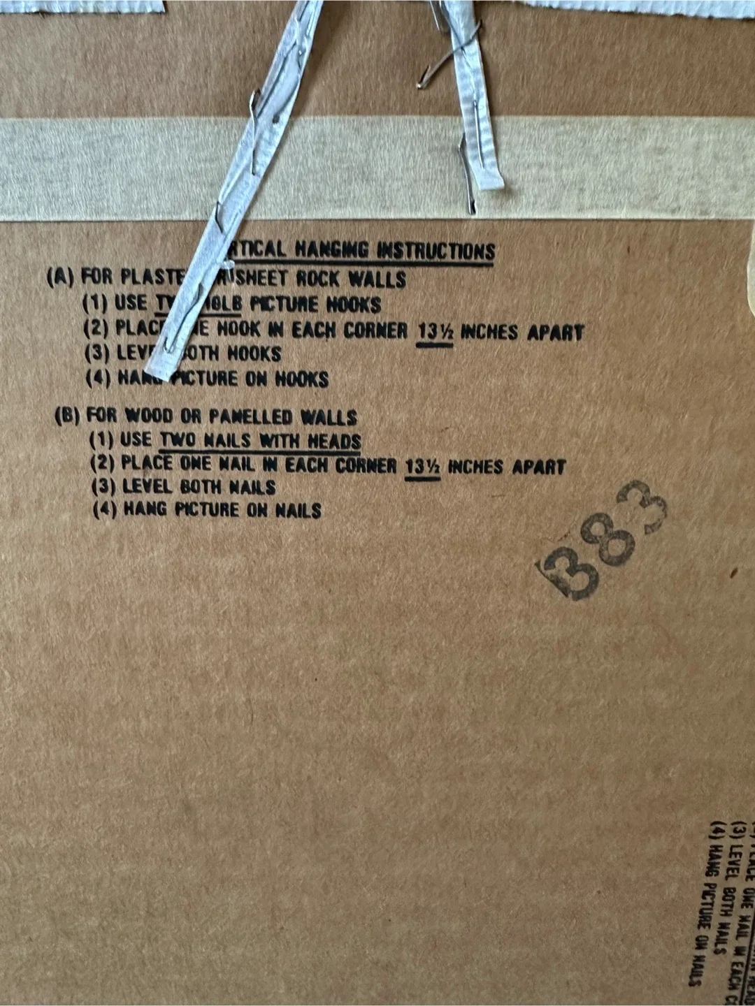 Vintage Framed Floral Vase Print with Gold Mirror Frame 80’s image indicator(8)