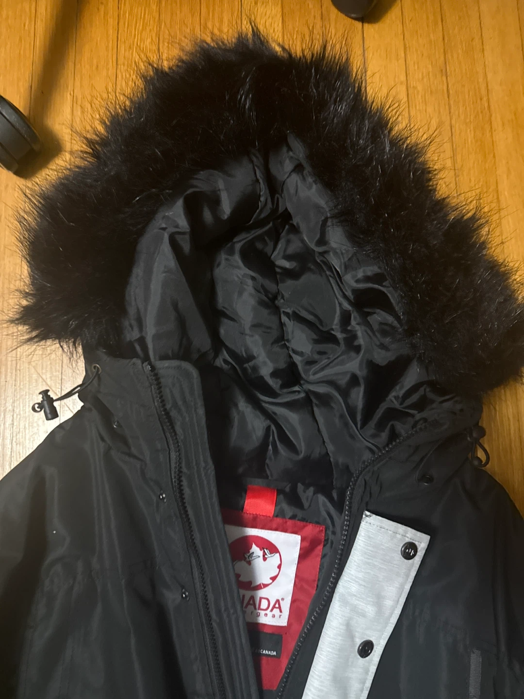 Canada Weathergear Black Winter Jacket - XL