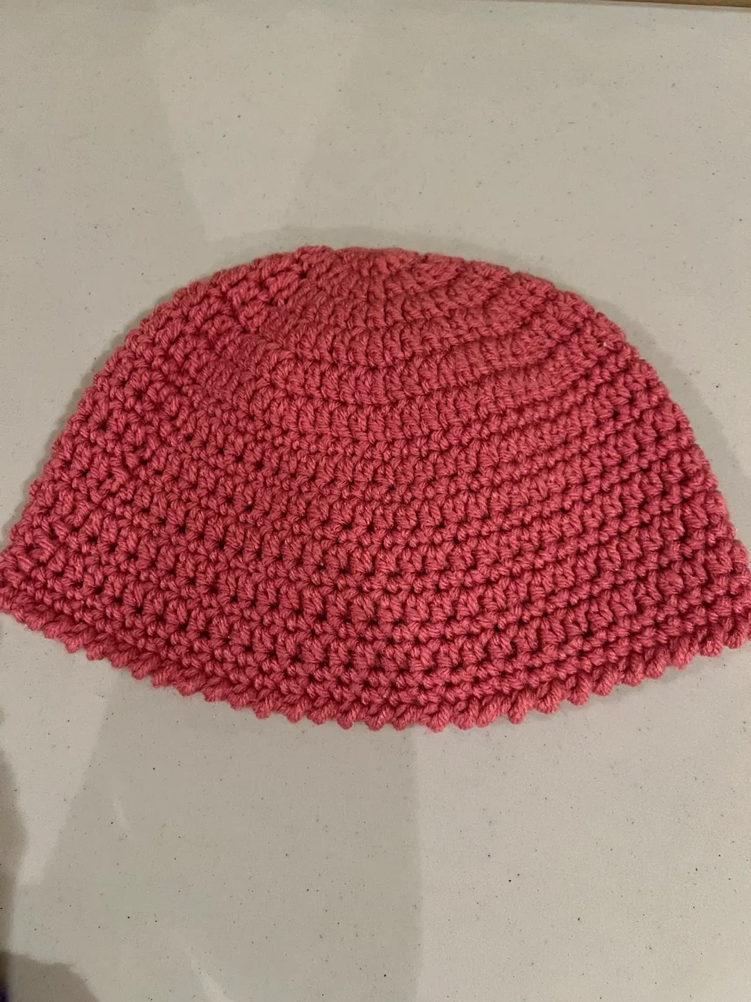 Handmade Crocheted Hats - Pink, Purple, White image indicator(4)