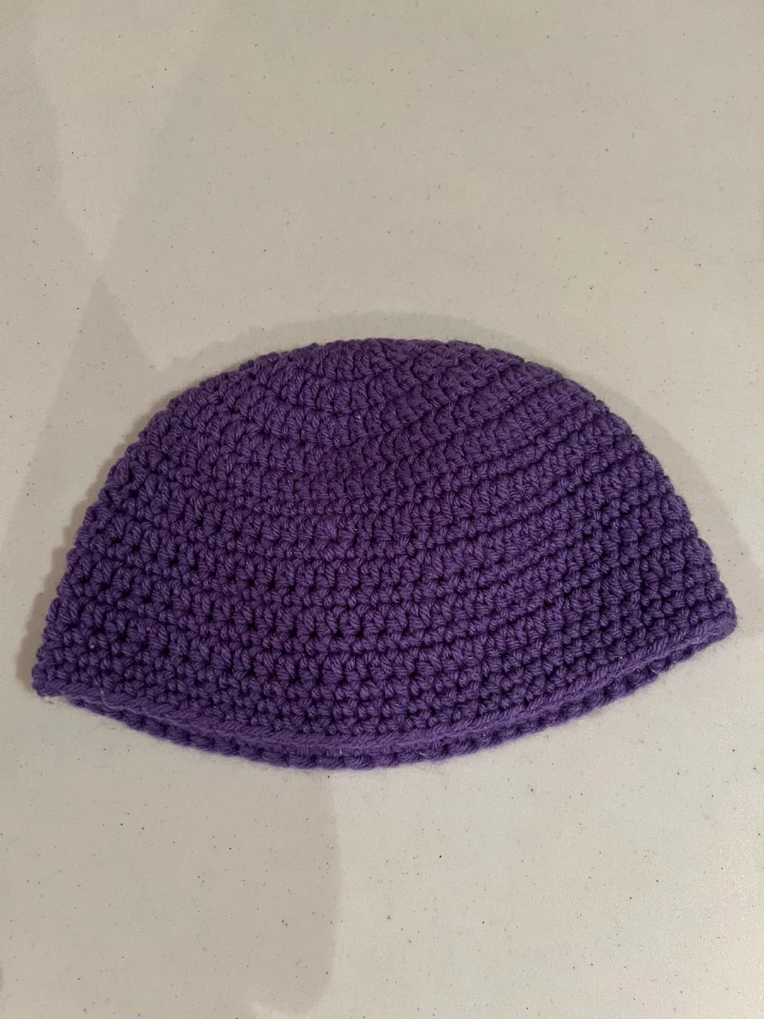 Handmade Crocheted Hats - Pink, Purple, White image indicator(2)