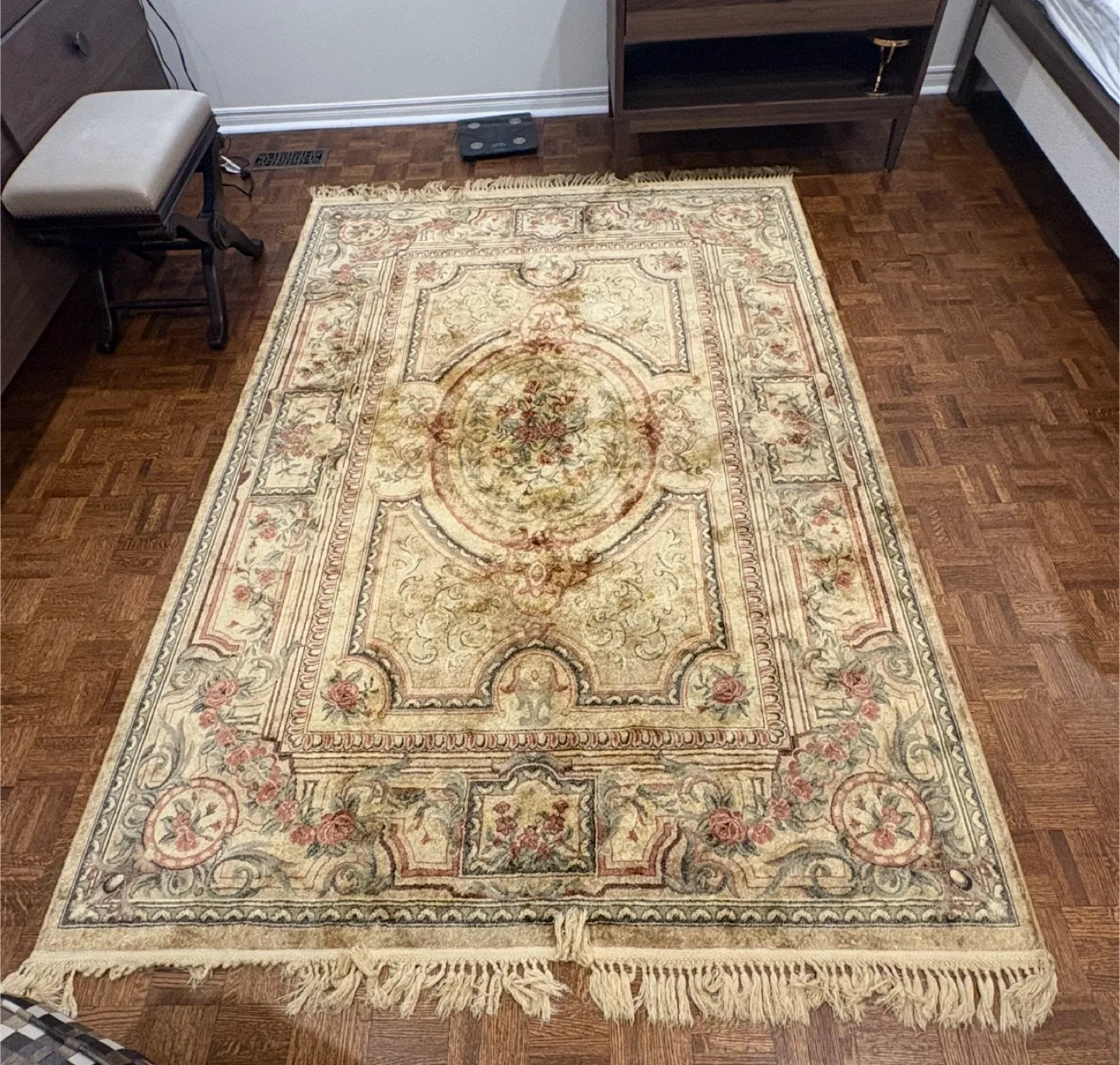 Floral Patterned Area Rug