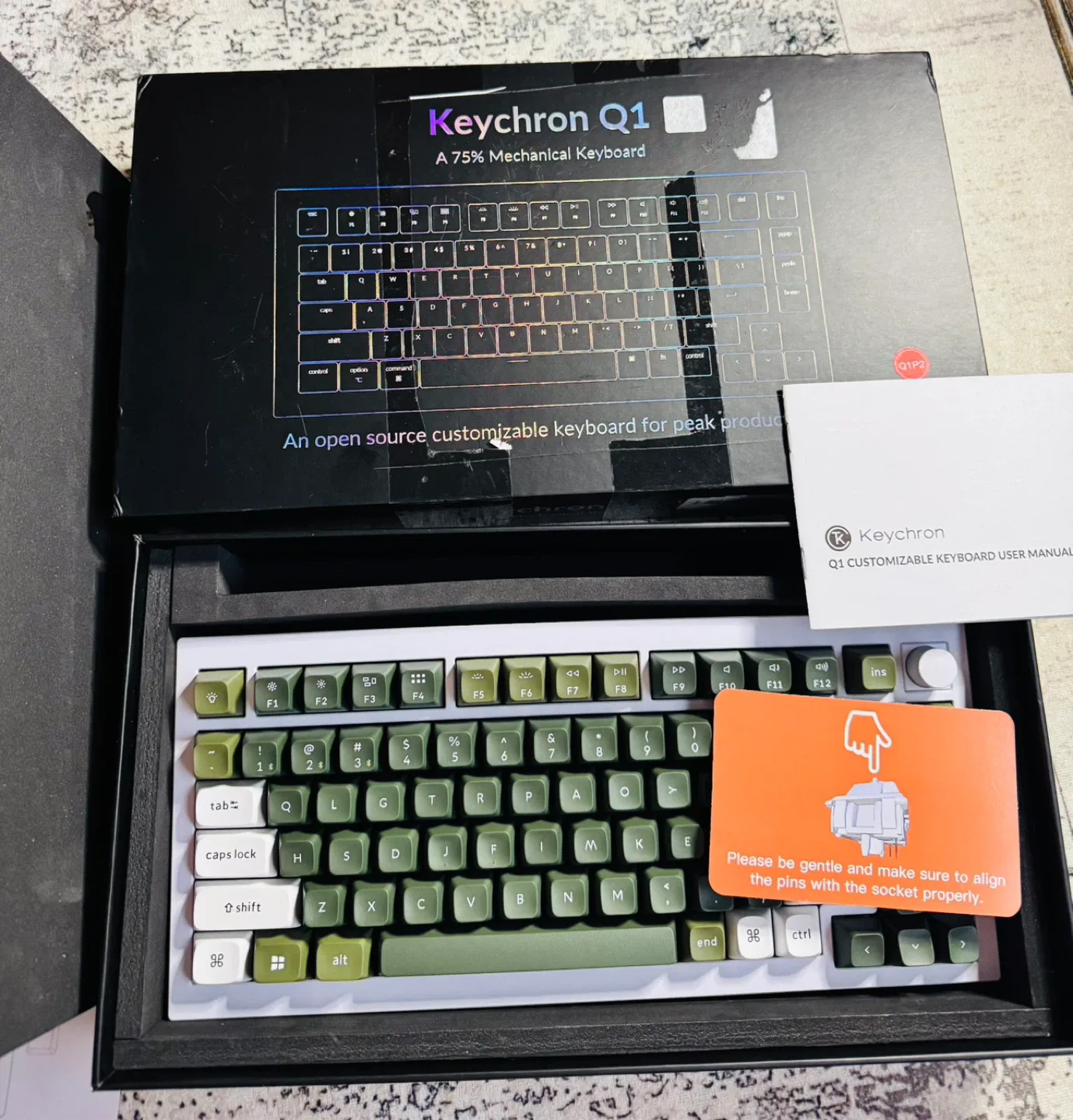 Keychron Q1 Mechanical Keyboard - New
