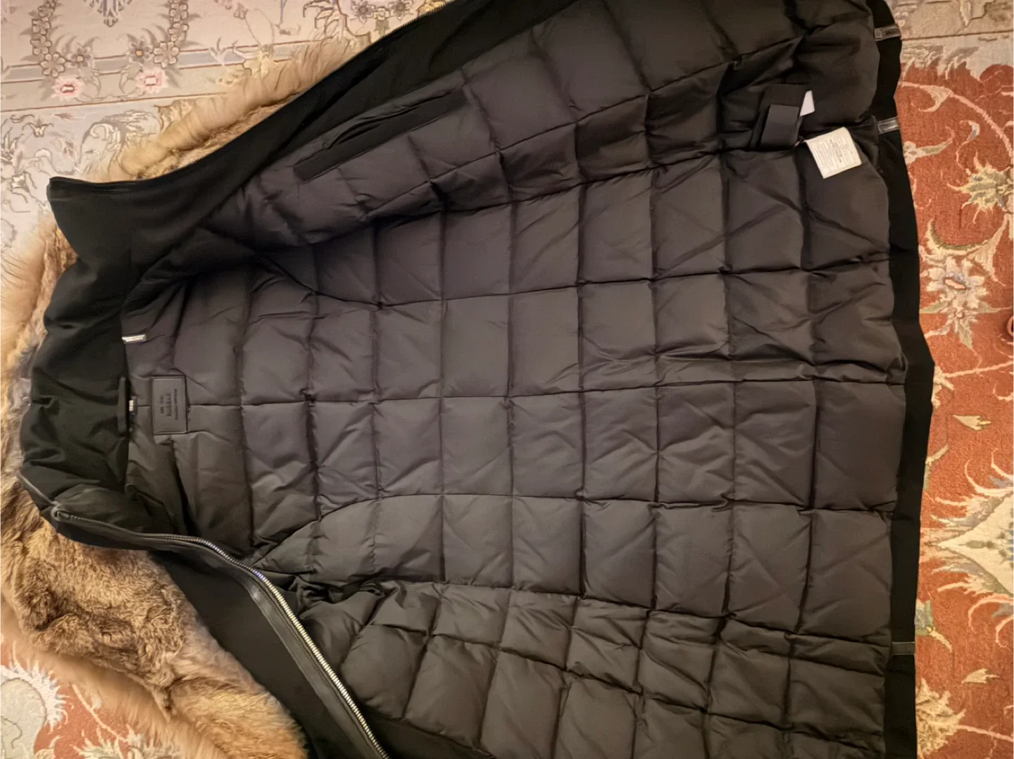 Rudsak Black Winter Coat with Fur Trim image indicator(6)