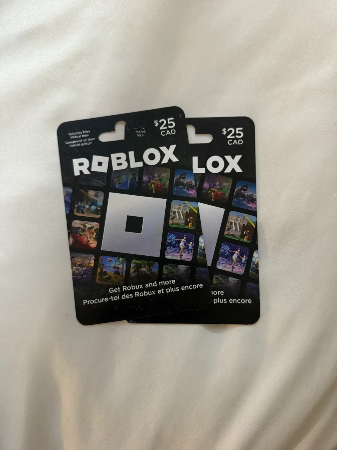 Roblox $50 CAD Giftcards