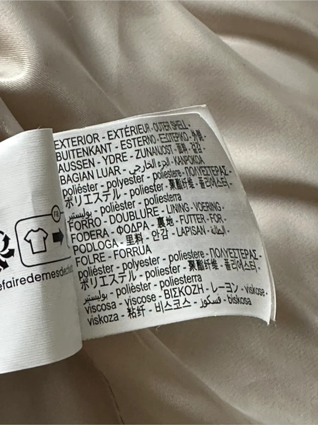 Zara Faux Fur Jacket - Size M image indicator(9)